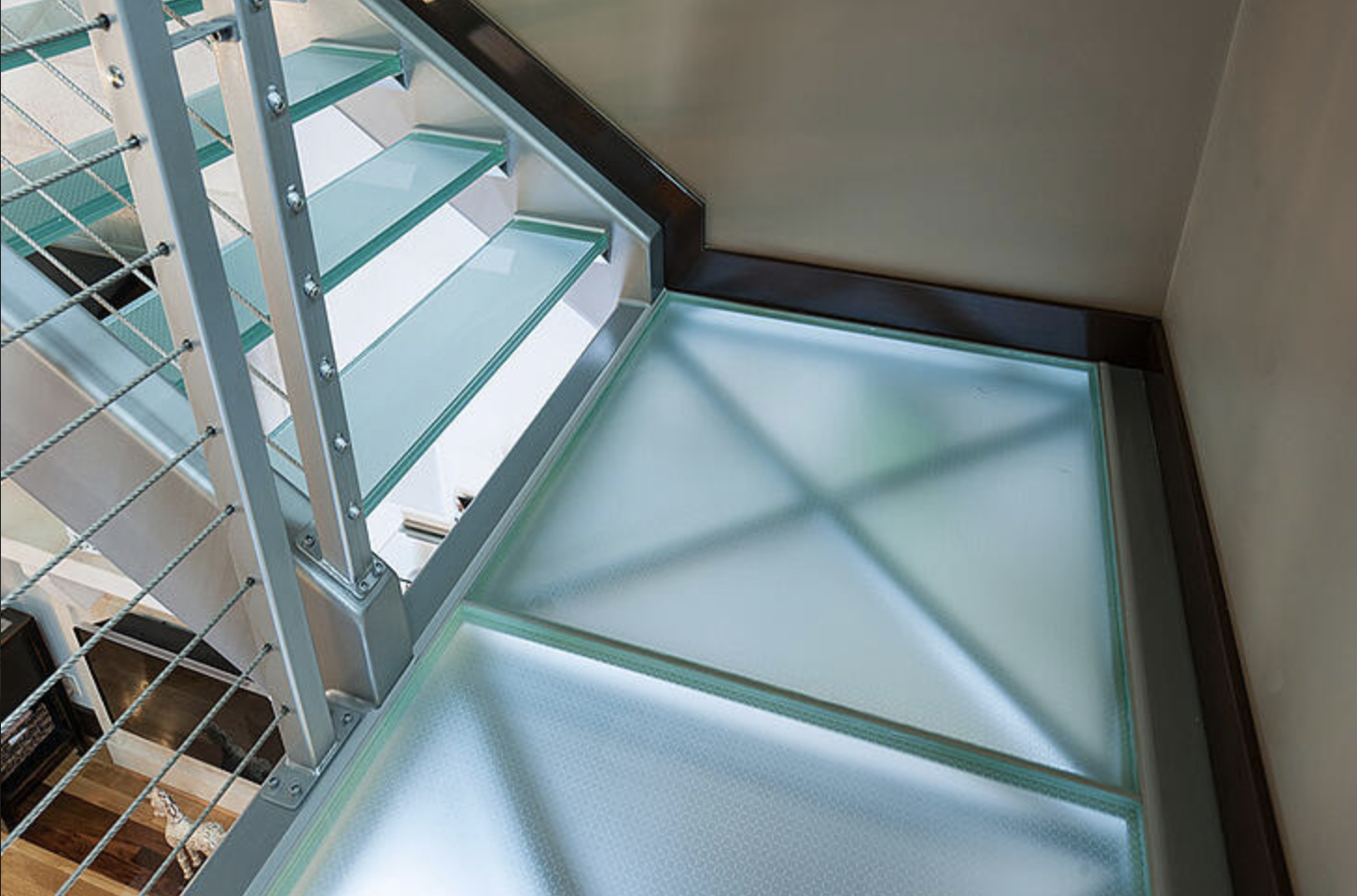 glass stair panels